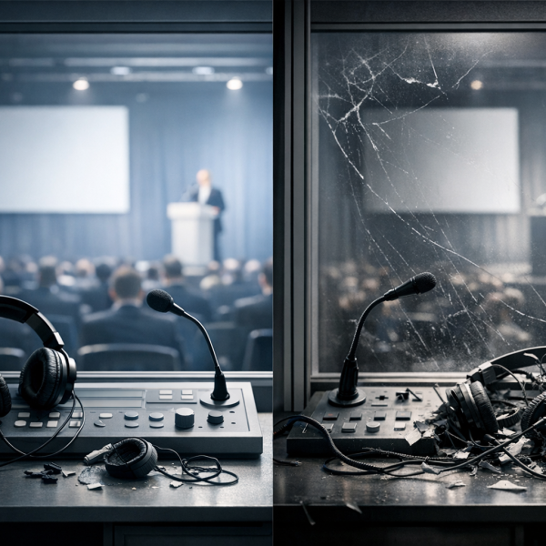 Interpretariato Simultaneo Conferenze Cosa Sbagliano in Molti